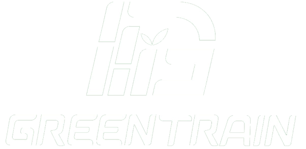 Logo Greentrain trắng