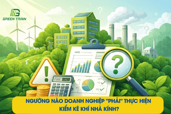 "Ngưỡng nào doanh nghiệp "phải" thực hiện kiểm kê khí nhà kính?"