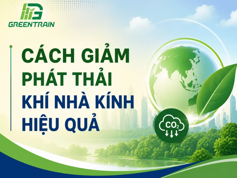 cách giảm phát thải khí nhà kính