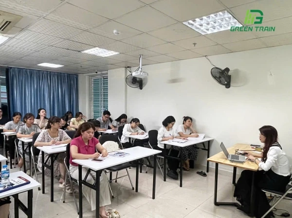Hình ảnh lớp học tại Greentrain