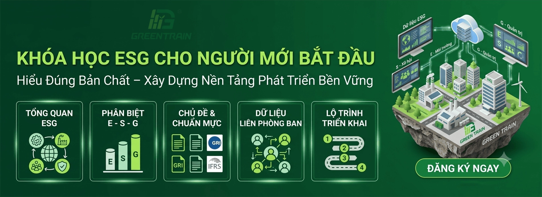 Khóa học ESG cho người mới bắt đầu