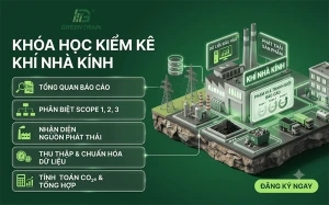 Khóa học kiểm kê khí nhà kính