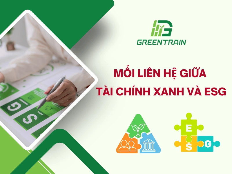 mối liên hệ giữa ESG và tài chính xanh