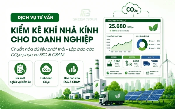 Thumbnail Dịch vụ tư vấn kiểm kê khí nhà kính cho doanh nghiệp