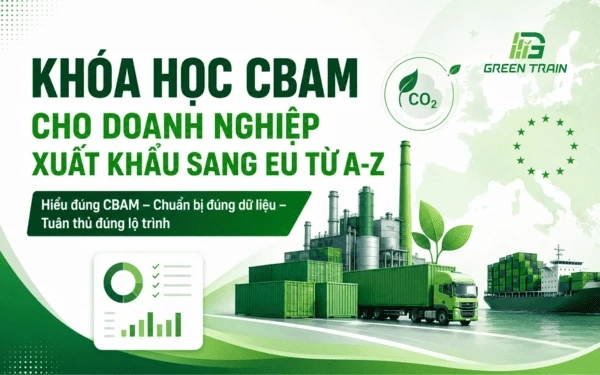 Thumbnail khóa học CBAM cho doanh nghiệp - Greentrain