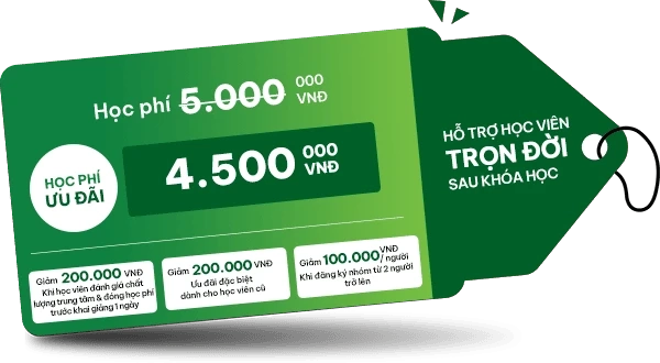 Voucher khóa học kiểm kê khí nhà kính - Greentrain