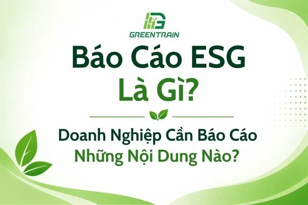 Báo cáo ESG là gì?