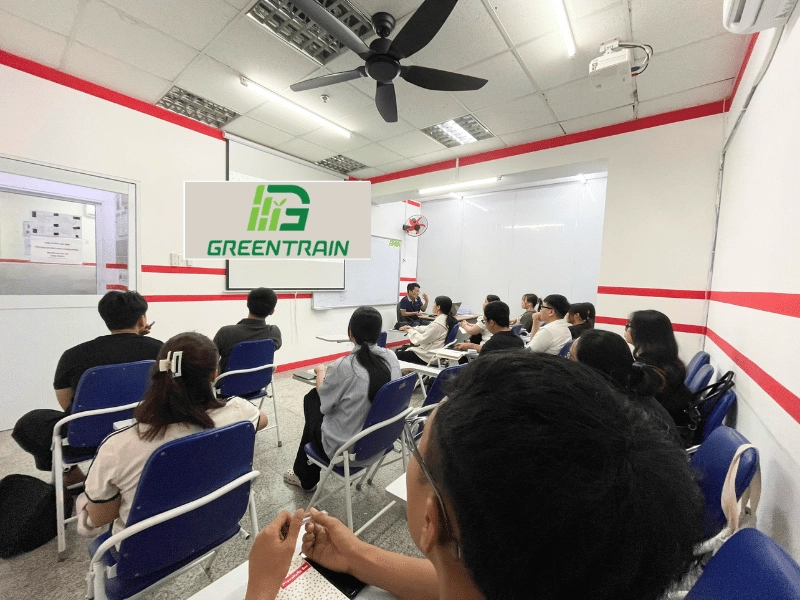 Cơ sở vật chất đào tạo của Greentrain tại Hồ Chí Minh