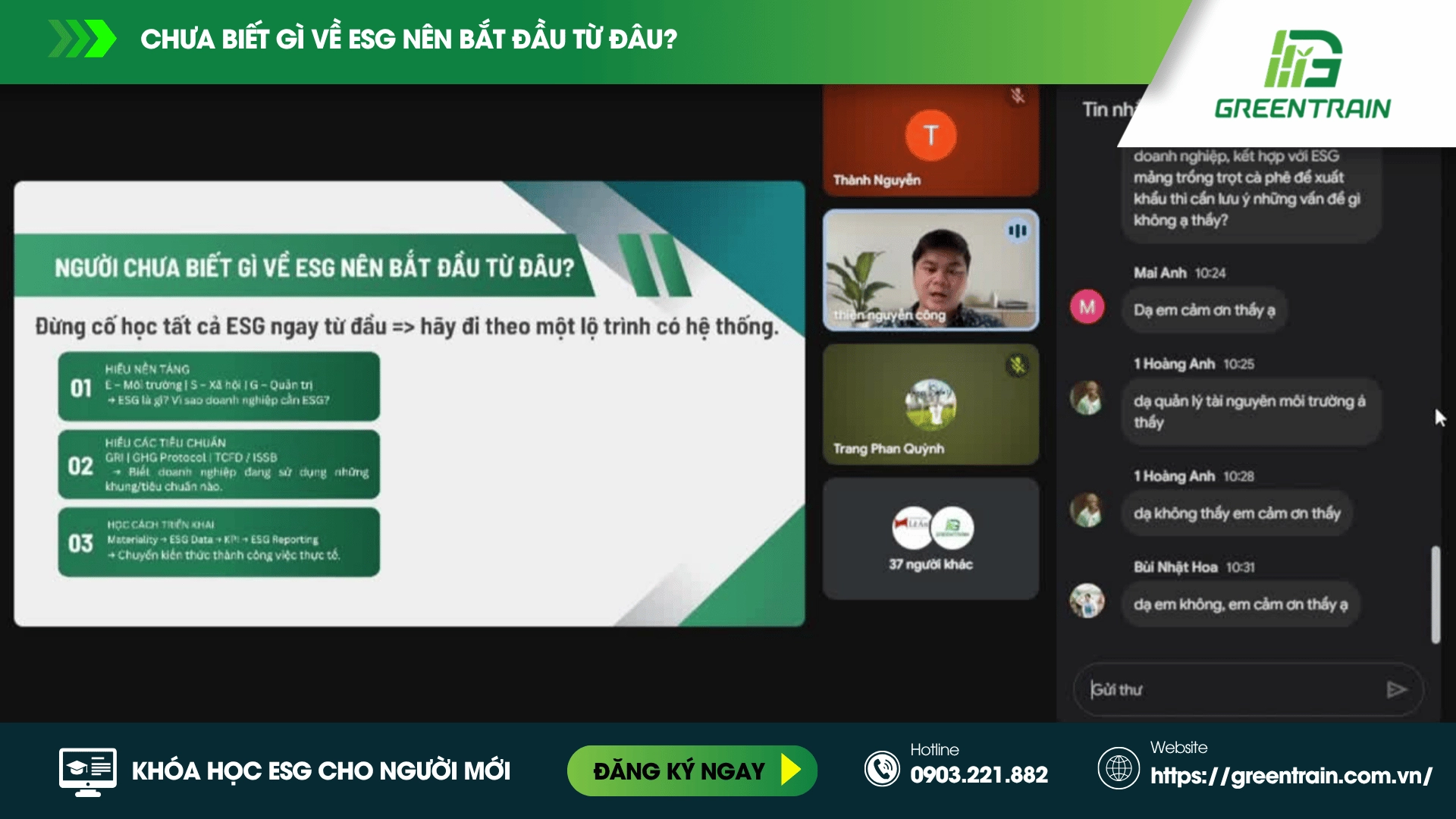 lộ trình học esg cho người mới bắt đầu
