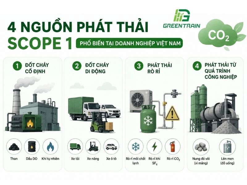4 Nguồn phát thải Scope 1