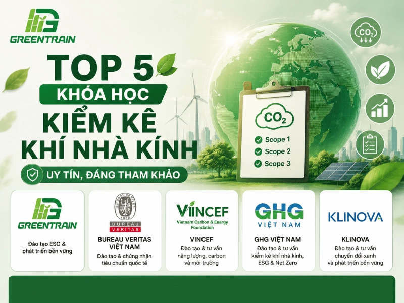 Top 5 Khóa Học Kiểm Kê Khí Nhà Kính Uy Tín, Đáng Học